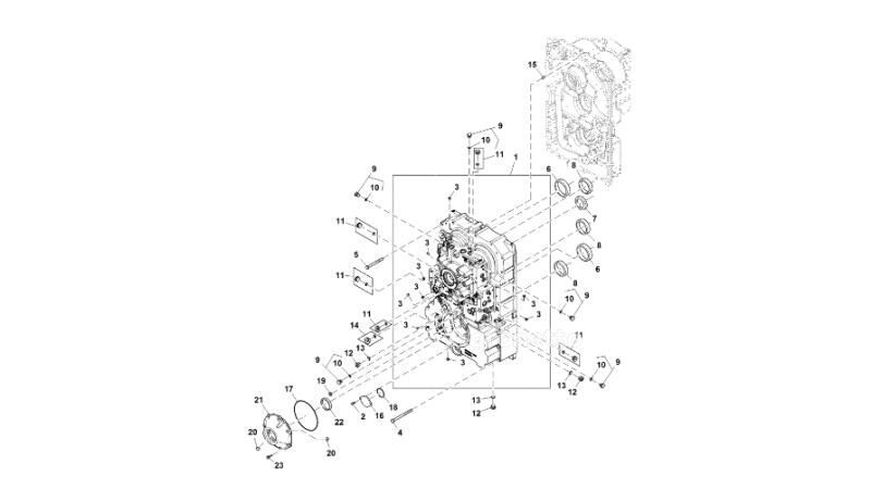 Venta de YZ501165 otra pieza del motor para John Deere 9470RX | Agronetto UY YZ501165 otra pieza del motor para John Deere 9470RX - Agronetto