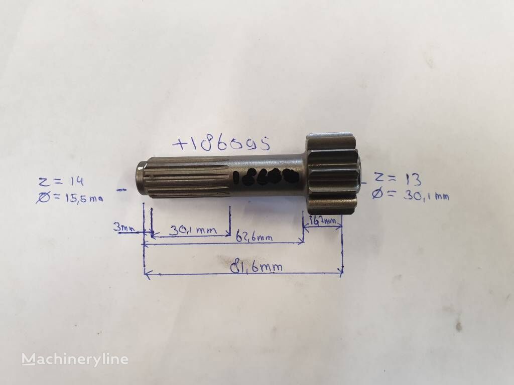 SUNGEAR  13T 14T L=81,6mm 68311-13740