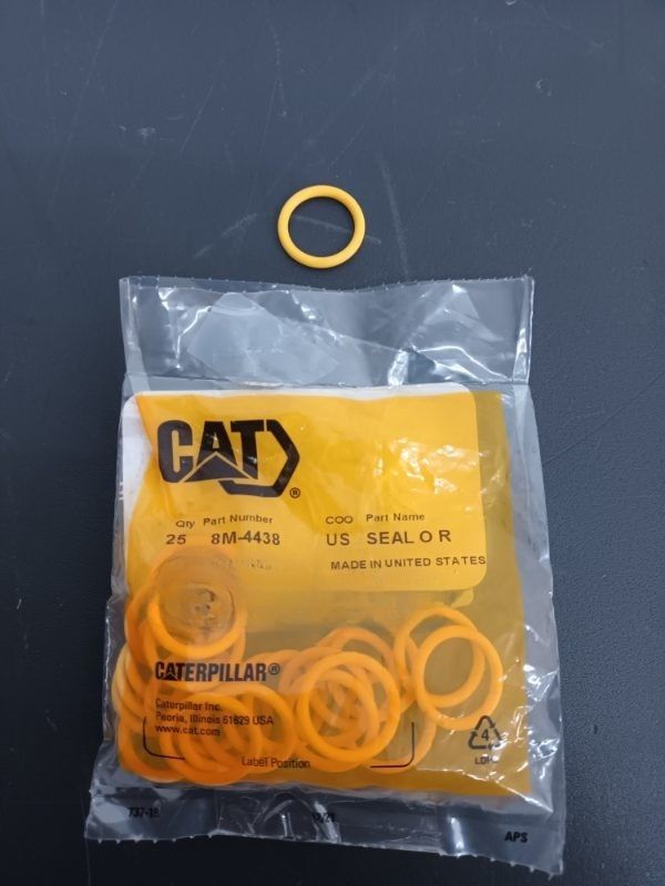 CAT SEAL O-RING 8M-4438 Caterpillar 8M-4438 para máquinas de construção Caterpillar