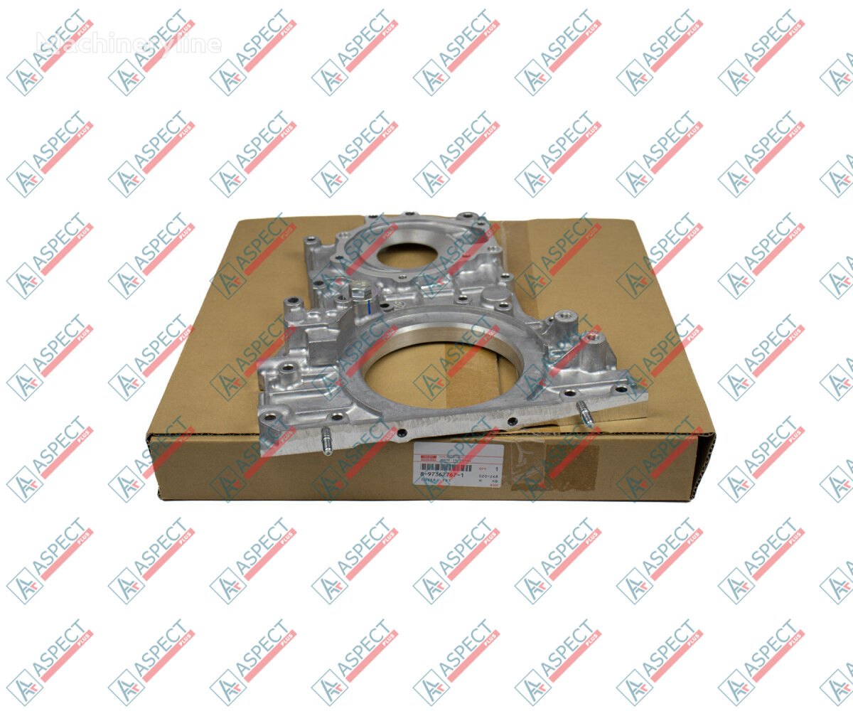 Engine Front Cover 8973627671 Isuzu 8973627671 untuk excavator Case CX210B, CX230B, CX210C, CX210C LONG REACH, CX235C SR