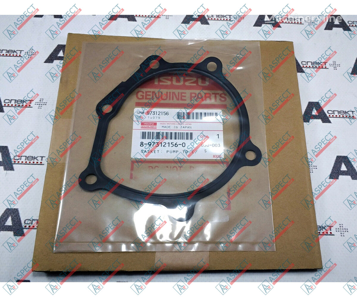 Water Pump Gasket 8973121560 Genuine Isuzu 8973121560 для экскаватора Case CX130B LC, CX130C, CX135C,CX145C SR ,CX160C, CX180C