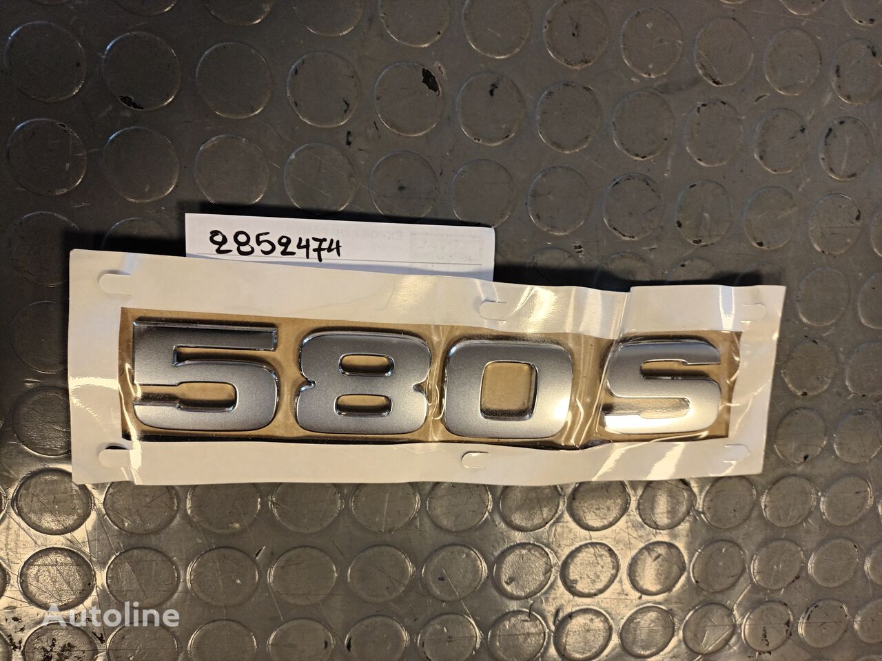 SCANIA MODEL PLATE 2852474 Scania 2852474 voor vrachtwagen