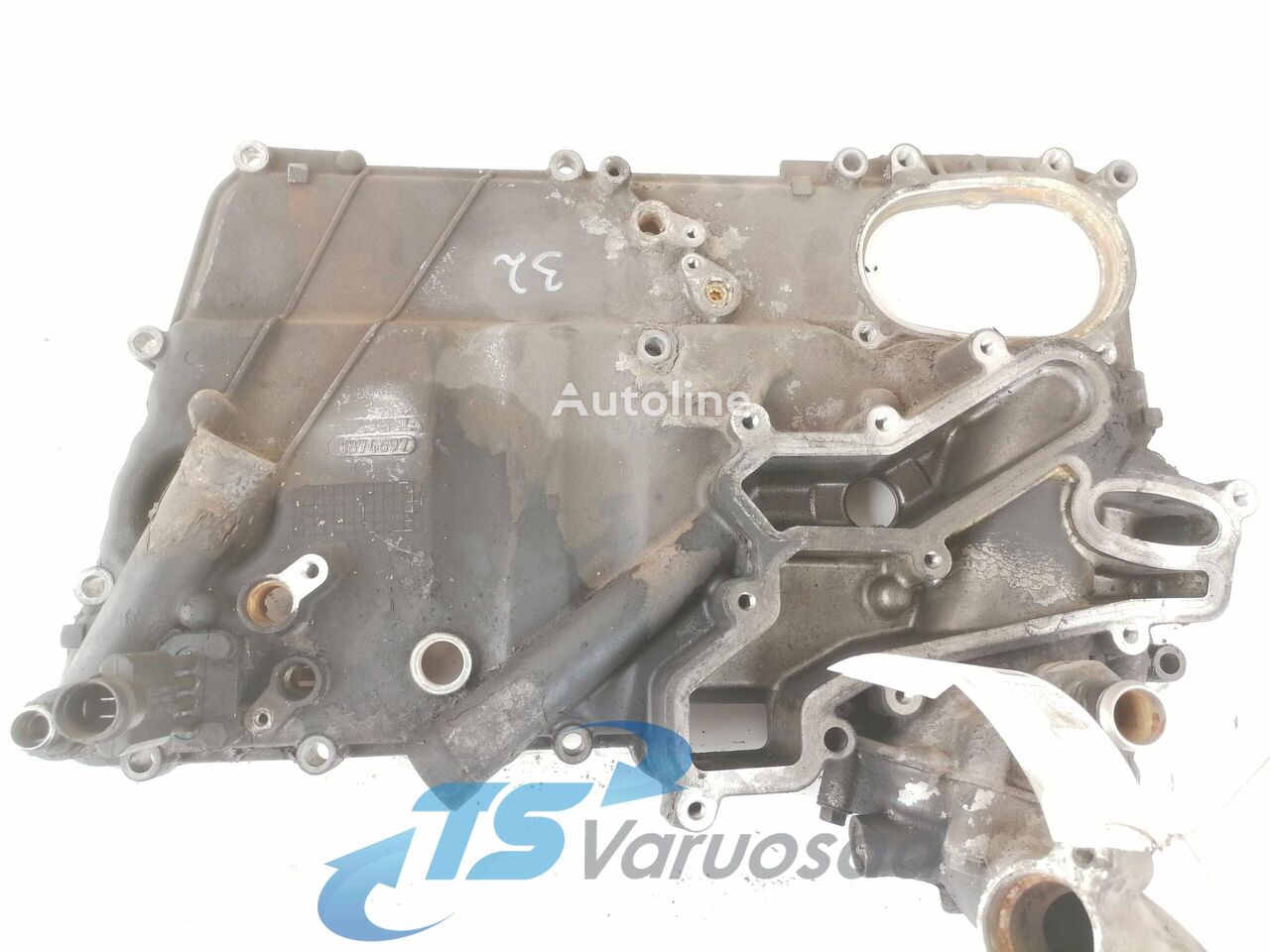 Engine cooler cover Scania Engine cooler cover 1874697 pour tracteur routier Scania R440 - Autoline