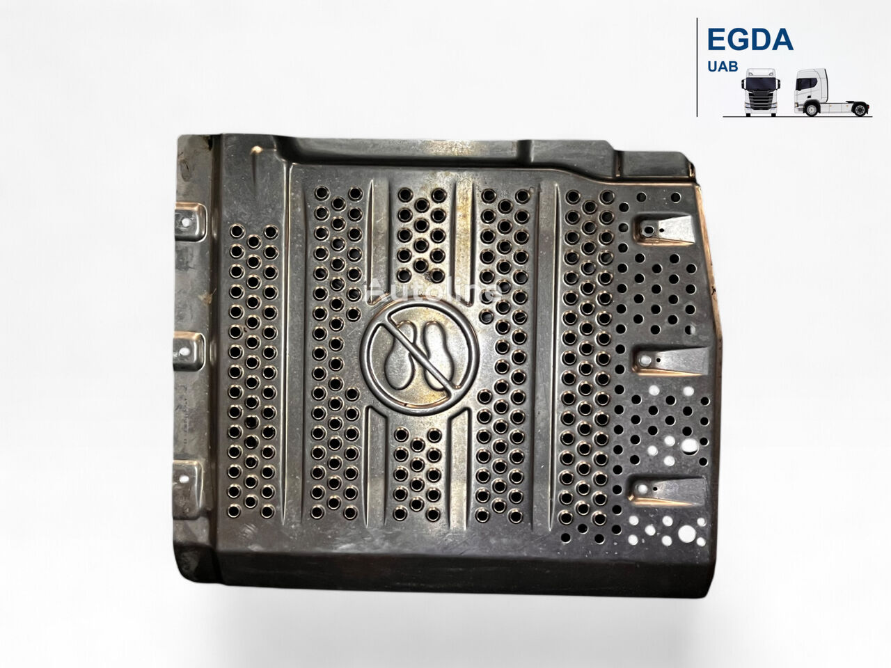 Metal cover catalyst MP6 A9624920630 for Mercedes-Benz L truck tractor - Autoline