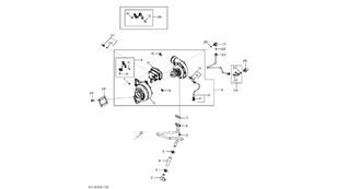 Obudowa RE538121 ander onderdeel van het brandstofsysteem voor John Deere 8345R wielen trekker