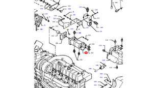 bypass zawór hydrauliczny D45110053 otra pieza del sistema hidráulico para Massey Ferguson MF 30 cosechadora de cereales