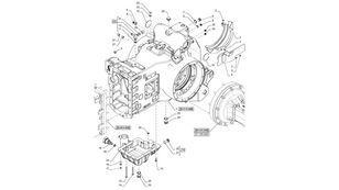 інша запчастина гідравліки Złączka hydrauliczna 87608360 до трактора колісного New Holland T6070