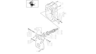 سایر قطعات یدکی هیدرولیک Obudowa 47131252 برای تراکتور چرخ دار New Holland T6010