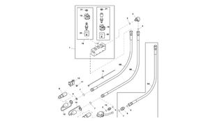 Zawór sterujący  DC214833 otra pieza del sistema hidráulico para John Deere 960 cultivador