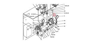 VALVE Caterpillar 5352092 / 535-2092 / 4027321 / 6001750 for Caterpillar RH340 6018 6030 6040 6050 6060 excavator