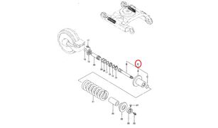 CYL. ASS'Y  Hitachi 9156745 for Hitachi EX1100-3 EX1200-5 EX1200-5C EX1200-5D ZX1800K-3 excavator