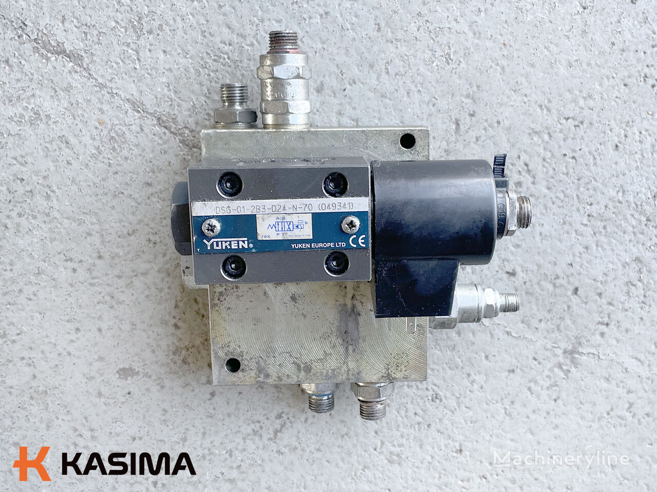 Komatsu PW160-7 ekskavatör için 160-7 solenoid valve with distributor Komatsu