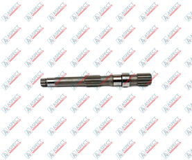 Drive Shaft Uchida AP2D12 L=196 mm, 13T/9T SKS pour mini-pelle Kobelco SK20, SK20SR, SK25, SK25SR, SK27