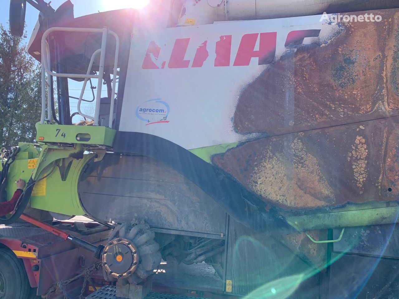 Claas LEXION 580 leikkuupuimuri CLAAS muut käyttöosat