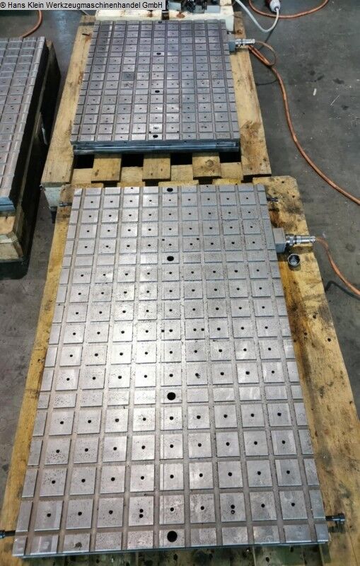 Magnetic Clamping Plate ASSFALG MAGNASLOT for metalworking machinery