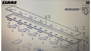 Pokrywa belki prawa Claas 00 paredzēts Claas  DISCO pļaujmašīnas