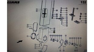 Stopa przenośnika  Claas 000 for Claas Mega 370-340  grain harvester