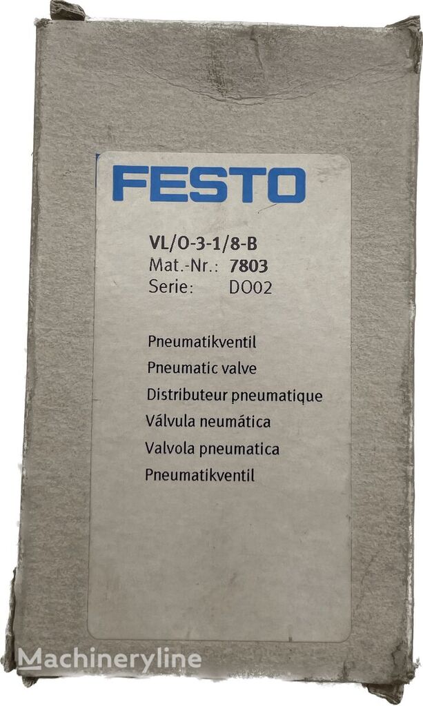 Pneumatikventil  Festo VL/O-3-1/8-B برای تجهیزات صنعتی