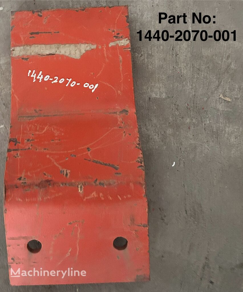 WEAR PLATE 1440 Sandvik 1440-20-70-001 pour matériel de TP