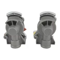 другая запчасть пневматики PNEUMATIC COUPLING HEADS M16 COMPLETE HARD WITH VALVE RED + YELL для грузовика