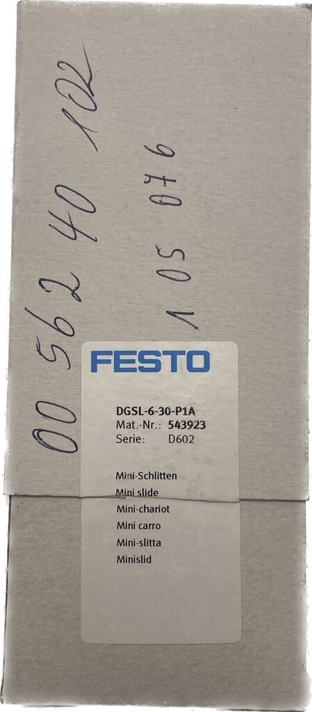 Mini-Schlitten  Festo DGSL-6-30-P1A tüübi jaoks tööstusseadme - Machineryline