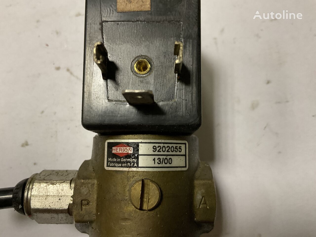 Mercedes-Benz otobüs için Solenoid air Volvo HERION 9202055