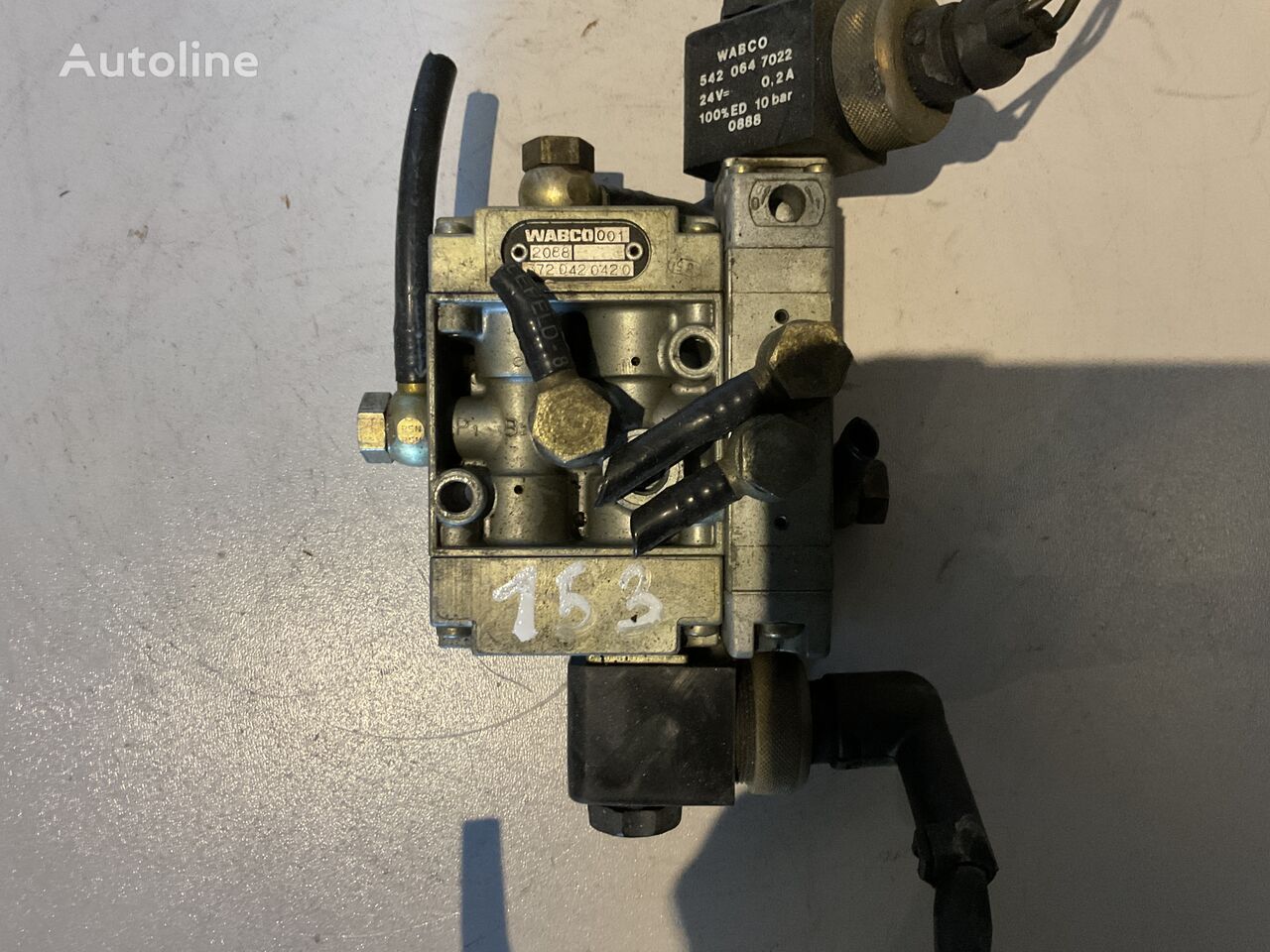 WABCO 3720420420 otobüs için Air control unit WABCO 3720420420