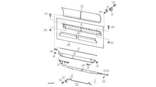 інша запчастина кузова Podajnik poziomy  AH160318 до зернозбирального комбайна John Deere CTS