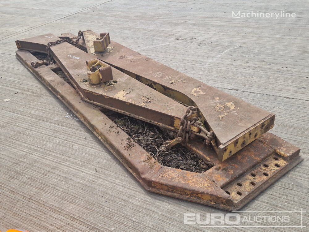 Tailgate carrosserieonderdeel voor Caterpillar knikdumper