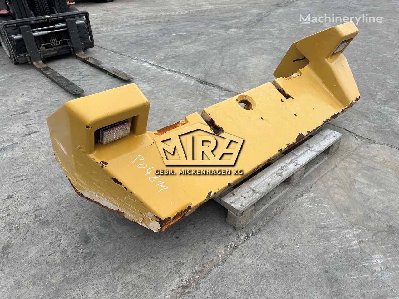 دیگر قطعات یدکی بدنه Kontergewicht برای لودر Caterpillar 966 KXE - Machineryline