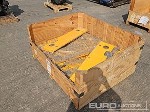Stillage of Rear Covers (2 of), Brace (4 of), Central Column (2  Stillage of Rear Covers (2 of), Brace (4 of), Central Column (2 other spare body part for JCB construction equipment