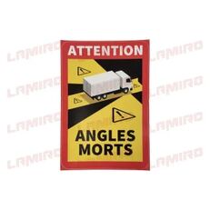 IV.EU-CA/TE STRALIS BATTERY COVER STRAP ANGLES MORTS WARNING STICKERS para IVECO EUROCARGO 180 (ver.IV) 2015 camión