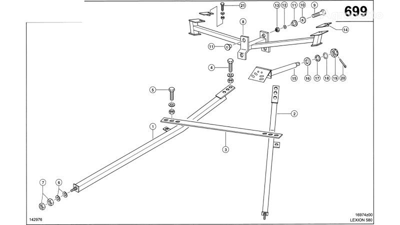 TULEJA   0007511470 other suspension spare part for Claas Lexion 580  grain harvester