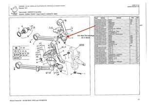 Kopf-Gelenkkopf IVECO 5010393672 pour IVECO Irisbus VNESFR115 Iliade