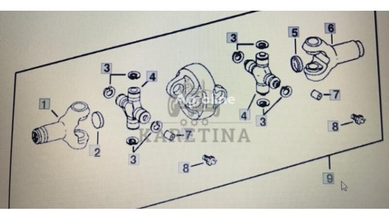 John Deere RE70738/przegub komplet/John Deere 4555/4755/4955 Nr części RE 7 для John Deere - Agroline