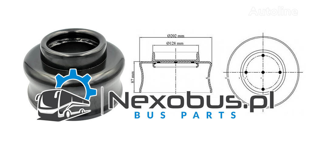 Podstawa dolna przód Piston down rear Mercedes-Benz Tourismo Travego Integro pour bus Setra 415 416 417 419 UL GTHD