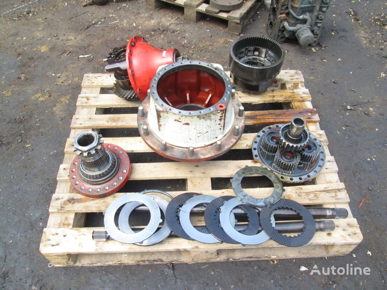 Parts of axle O&K 4922493 برای لودر O&K L15