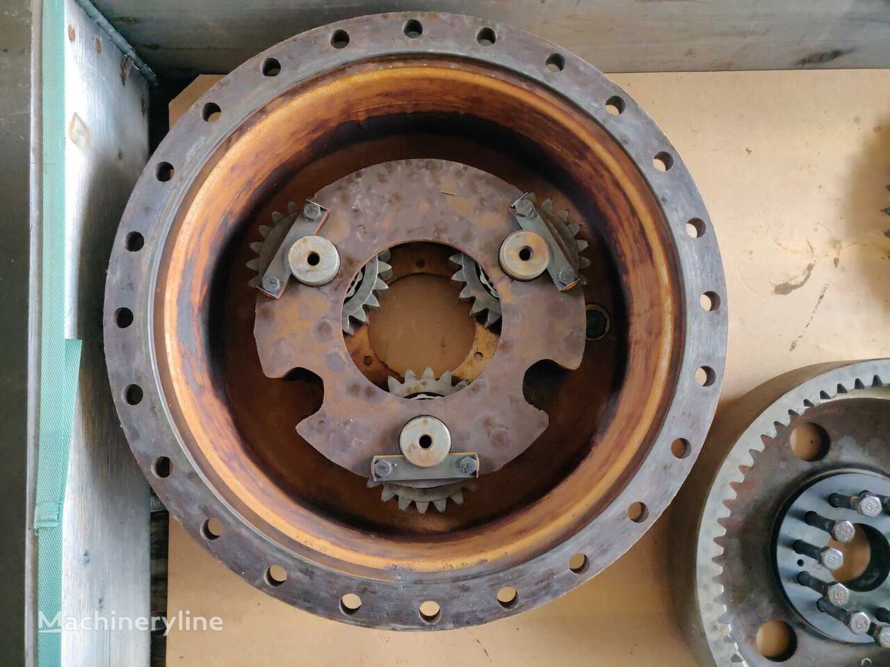 suku cadang sistem transmisi lainnya Planetary carrier complete with planetary gear (22 teeth) 7P2127 8G6333 untuk track loader Caterpillar 943 03Y01472