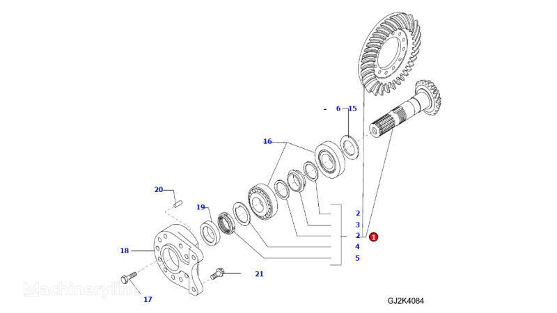 flansza  42W-22-H0P84 otra pieza de transmisión para Komatsu WA100 cargadora de ruedas