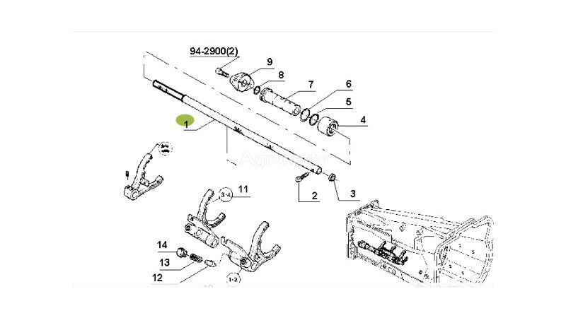 kółko sprzęgło  6005025920 other transmission spare part for Claas Ares 696 wheel tractor