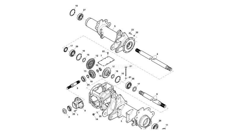 Tuleja CC142716 other transmission spare part for John Deere 960 baler