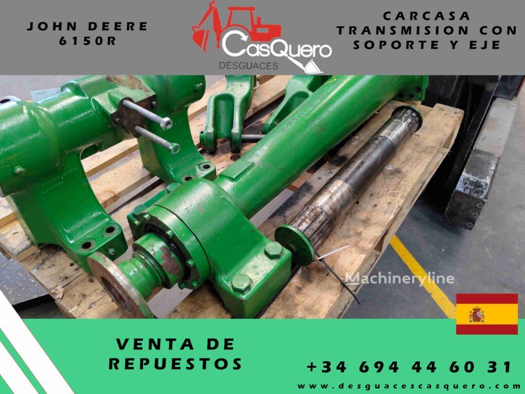 CARCASA TRANSMISION CON SOPORTE Y EJE  L213777 sonstiges Ersatzteil Getriebe für John Deere R 6150 Radtraktor