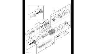 autre pi&egrave;ce d&eacute;tach&eacute;e de transmission pour John Deere 8345R