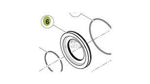 Tłok Mechanizmu R&oacute;żnicowego Claas RENAULT ATLES 936 RZ V5 Tłok Mechanizmu R&oacute;żnicowego 6005023832 za Claas RENAULT ATLES 936 traktora točka&scaron;a