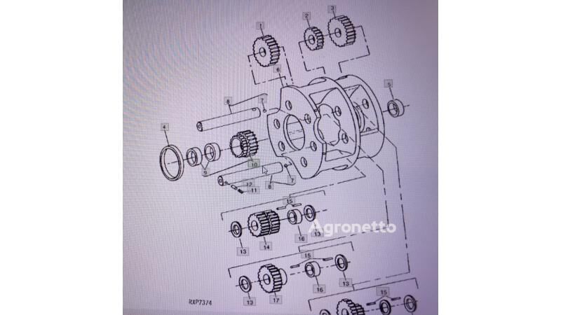 Wałek zębaty John Deere AR100701/wałek zębaty/John Deere 4555/4755/4955 AR100701 für Massey Ferguson 4555/4755/4955 Radtraktor kaufen | Agroline AT Wałek zębaty John Deere AR100701/wałek zębaty/John Deere 4555/4755/4955 AR100701 für Massey Ferguson 4555/4755/4955 Radtraktor - Agroline