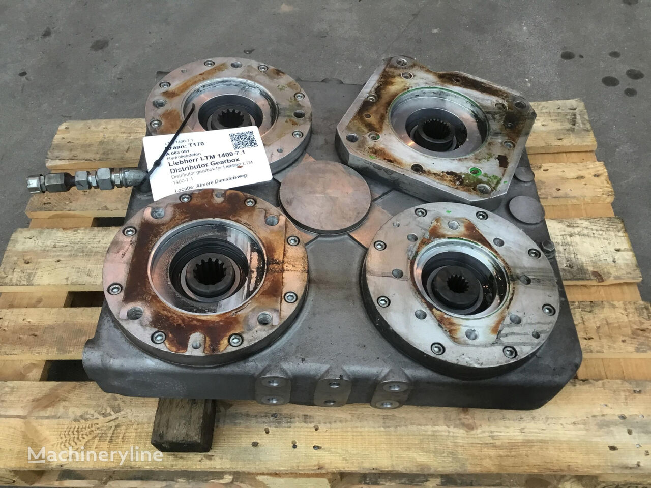 distributor gearbox Liebherr Liebherr LTM 1400-7.1 distributor gearbox 973574508 for Liebherr LTM 1400-7.1 mobile crane