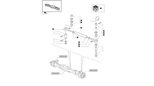 Zesp drazka kier pop m24 x 1.5mm id x 455mm New Holland 5197943 за тркала трактор New Holland T6090