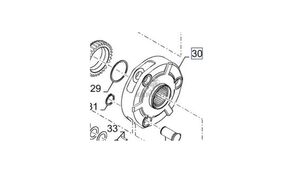 Element Ustalający New Holland CR9080 Element Ustalający CZĘŚCI 84449594 za New Holland CR9080 kombajna za žito