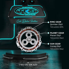 &Ccedil;EMBER DİŞLİ TAKIM - RING GEAR BOX  ZF 4474 لـ جرافة ذات عجلات