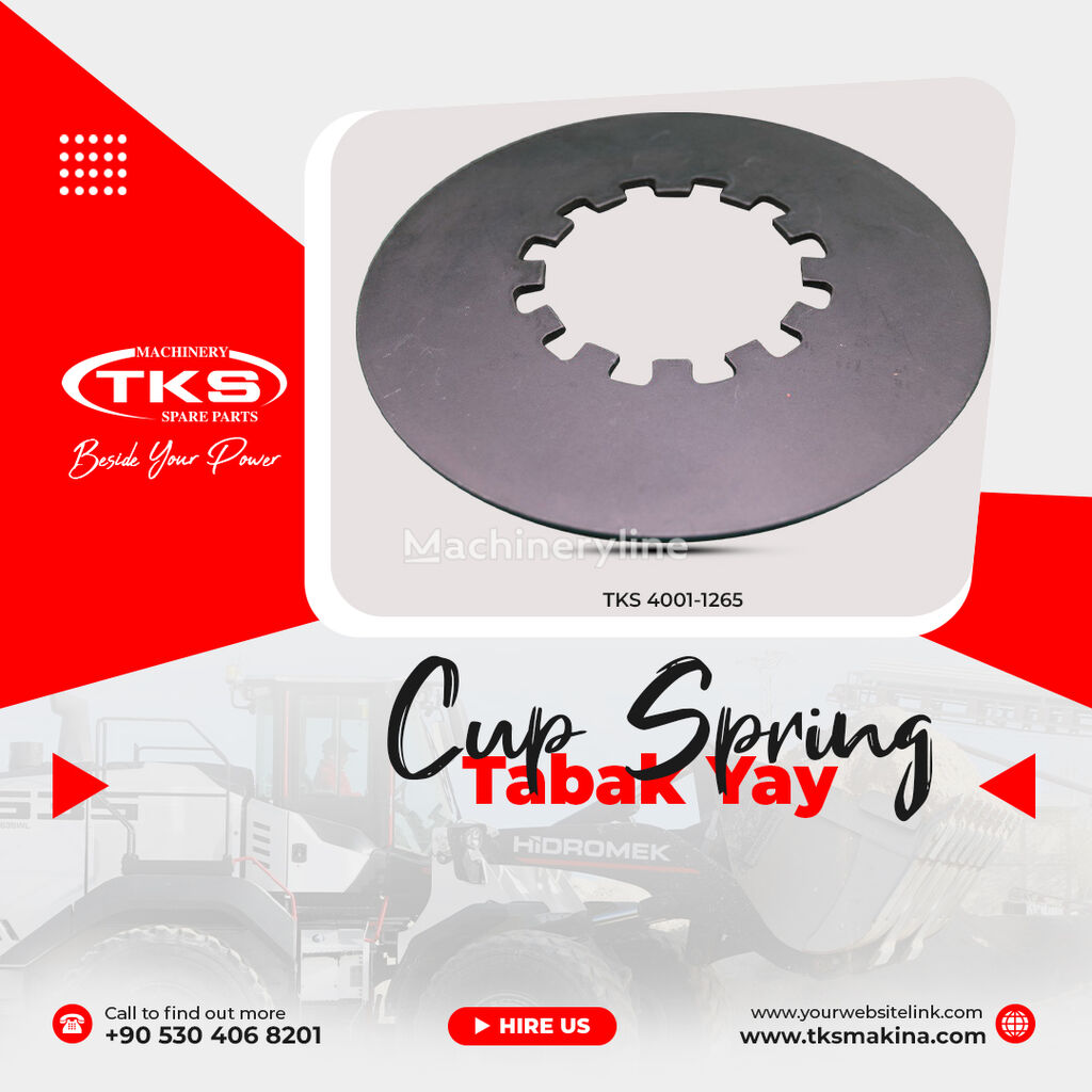 CUP SPRING - TABAK YAY ZF 0732 para cargadora de ruedas